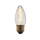 Лампа накаливания Loft It 3540-E E27 40W свеча прозрачная Edison Bulb
