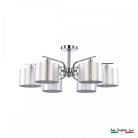 Люстра с абажурами Arte Perfetto Luce APL22338791/6 CHROME
