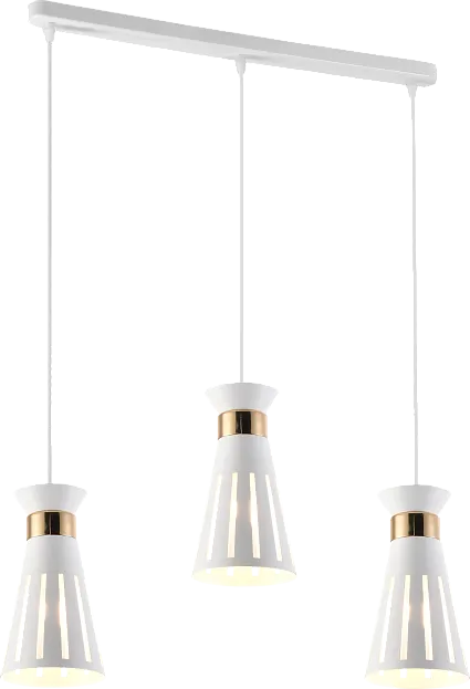 Светильник подвесной (подвес) 3хЕ27 60 Вт лофт-кантри Rivoli 5110-203 Angeline