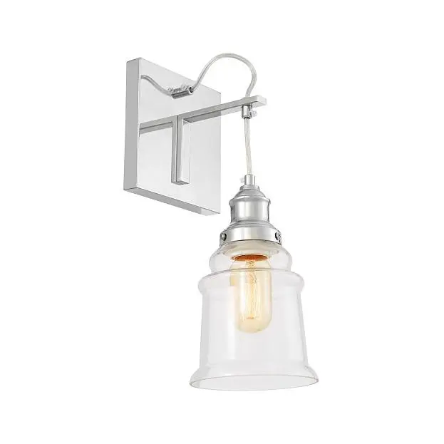 Бра Lumina Deco Fredica LDW 6844-1 CHR+PR Moletti Бра Lumina Deco Fredica LDW 6844-1 CHR+PR Moletti