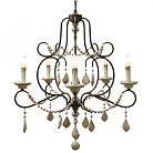 Подвесная люстра Wood Myst chandelier ImperiumLoft 147802-22 40.2628-1