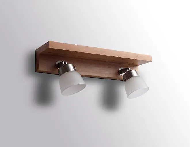 Настенный светильник двойной бук Lucia Tucci W080.2 Natura