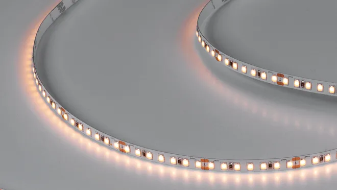 Светодиодная лента LUX для хлебных изделий, 2835, 140 LED/м, 14,4 Вт/м, 24В, IP33, Теплый белый (2200-2400K) SWG DSG2140-24-BRD-33 Food Светодиодная лента LUX для хлебных изделий, 2835, 140 LED/м, 14,4 Вт/м, 24В, IP33, Теплый белый (2200-2400K) SWG DSG2140-24-BRD-33 Food
