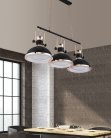 Подвесной светильник Lumina Deco LDP 274-3 BK Batore