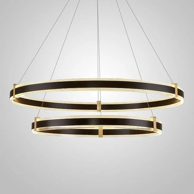 Подвесная люстра ALMER B D60+80 ImperiumLoft 231650-23 almer-b01