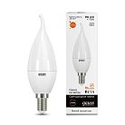 Лампа светодиодная Gauss 34118 E14 8W 3000K матовая Elementary Candle