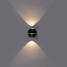 Архитектурная подсветка Reluce 86828-9.2-002TLF LED2*3W BK