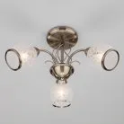 Потолочная люстра Eurosvet 30026/3 античная бронза Gabriella 00000073711