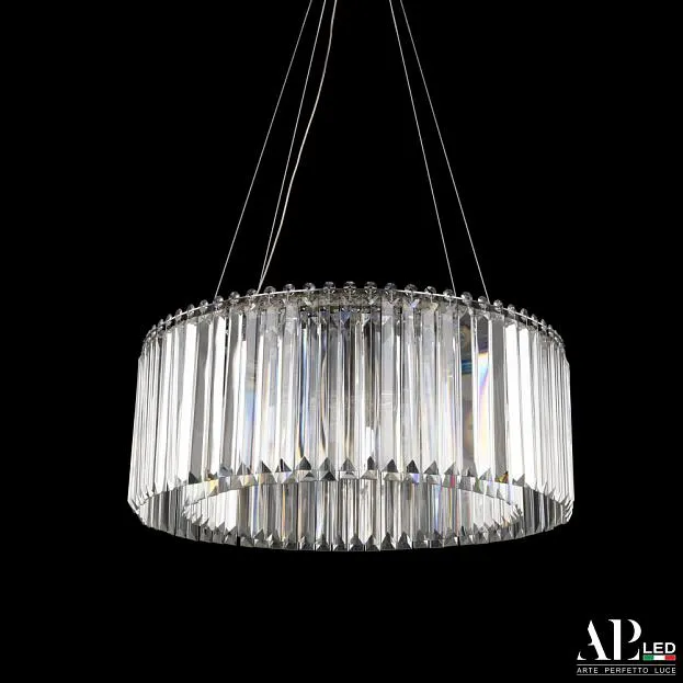 Люстра светодиодная хрустальная APL LED SH09.55.A.Ni.4000 Sicilia Люстра светодиодная хрустальная APL LED SH09.55.A.Ni.4000 Sicilia