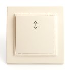 Переключатель 1-клавишный STEKKER 39618 PSW10-9005-02, 250В, 10А Эрна, слоновая кость