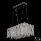 Люстра светодиодная хрустальная APL LED SH05.57.A.Ni.4000 Sicilia