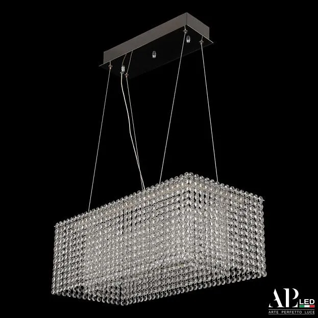 Люстра светодиодная хрустальная APL LED SH05.57.A.Ni.4000 Sicilia Люстра светодиодная хрустальная APL LED SH05.57.A.Ni.4000 Sicilia