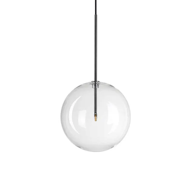 Подвесной светильник Ideal Lux 306551 EQUINOXE SP1 D25 CROMO Подвесной светильник Ideal Lux 306551 EQUINOXE SP1 D25 CROMO