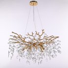 Люстра с хрустальными подвесками Arte Milano 230110.760.10.E14.D GD RAMETTO