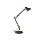 Настольная лампа Ideal Lux 265285 SALLY TL1 TOTAL BLACK