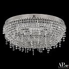 Люстра светодиодная хрустальная с пультом APL LED SH501.2.50.F.LED-DIM.Ni Sicilia