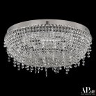 Люстра светодиодная хрустальная с пультом APL LED SH501.2.50.F.LED-DIM.Ni Sicilia