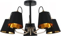 Потолочная люстра ILLUMICO IL6120-5COU-79 BK GD