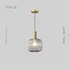 Подвесной светильник IRIS Тип B. Цвет Латунь Lampatron f-iris-b-brass 7261-19977