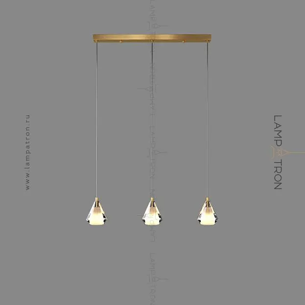 Готовая комбинация светильников SOLDIS TRIO Цвет Латунь Lampatron 5202-13284 Готовая комбинация светильников SOLDIS TRIO Цвет Латунь Lampatron 5202-13284