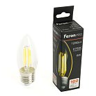 Лампа светодиодная Свеча E27 1280LM 8W 175-265V 2700K Feron 51241 LB-1208