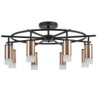 Потолочная люстра Lightstar LR7183081 RULLO ЧЕРНЫЙ/МЕДЬ