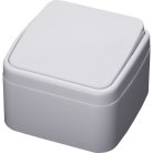 Выключатель 1-клавишный STEKKER 39031, PSW10-41-20, 250В, 10А, IP20, Basic, белый
