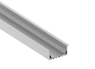 Врезной алюминиевый профиль 2 м Donel DN18512Alu DN8ALE