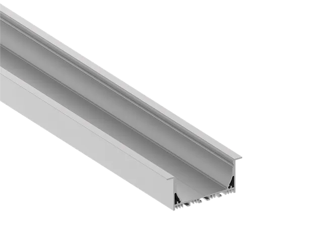 Врезной алюминиевый профиль 2 м Donel DN18512Alu DN8ALE Врезной алюминиевый профиль 2 м Donel DN18512Alu DN8ALE