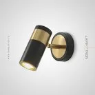 Бра SET Цвет черный + латунь Lampatron set-a-black 6351-24837