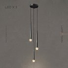 Готовая комбинация светильников MAGRIT LUX MORE 3 лампы. Цвет Латунь Lampatron 6105-16382