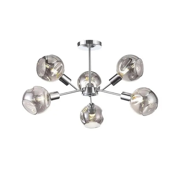 Потолочная люстра EVOLUCE SLE155102-06 Gentore Потолочная люстра EVOLUCE SLE155102-06 Gentore