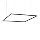 Подвесной светильник Ideal Lux 259208 ORACLE SLIM D90 SQUARE BK 3000K
