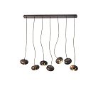 Дизайнерская подвесная люстра CAPSULES L90 Dark wood ImperiumLoft 192923-26 CAPSULES01