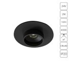 Точечный встраиваемый светильник Arte Lamp A6182PL-1BK PRESTO