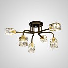 Потолочная люстра MICHAL L6 Brass Black ImperiumLoft 205612-23 michal01