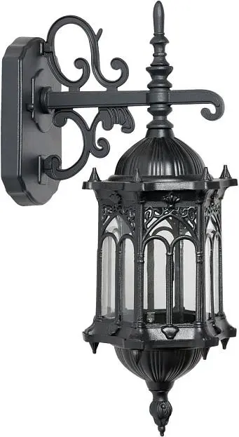 Настенный фонарь уличный Oasis Light 89902S/08 Bl DELI S Настенный фонарь уличный Oasis Light 89902S/08 Bl DELI S