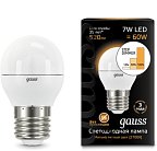 Лампа Шар 7W Gauss 105102107-S