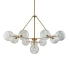 Люстра Delight Collection KG0965P-10B brass Globe Mobile