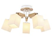 Потолочная люстра Ambrella light TR9518/5 WH/GD/FR