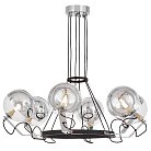 Подвесной светильник Lumina Deco LDP 9110-6 BK+CHR