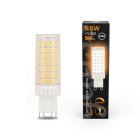 Лампа светодиодная диммируемая Gauss 107309155-D G9 5,5W 3000К прозрачная