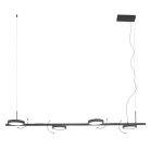 Подвесная люстра Crystal Lux CLT 027C4 L1000 BL