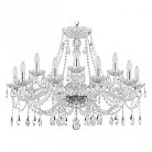 Люстра хрустальная Bohemia Ivele Crystal 107/10+5/300 Ni