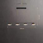 Реечный, рядный светильник LOUIS LONG 4 плафона Lampatron louis-long-4 8604-23978