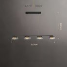 Реечный, рядный светильник LOUIS LONG 4 плафона Lampatron louis-long-4 8604-23978