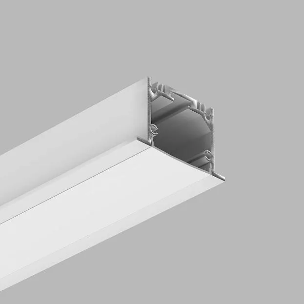 Встраиваемый профиль с накладным фланцем 2,5м Ledron 12855(W)+RMP-20 White