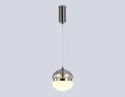 Подвесной светильник Ambrella light LH11003 SM/FR дымчатый/белый матовый 20W 3000K D180*200