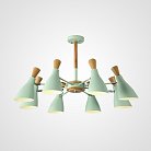 Люстра на штанге TUNE L8 Green ImperiumLoft 243301-26 TUNE01