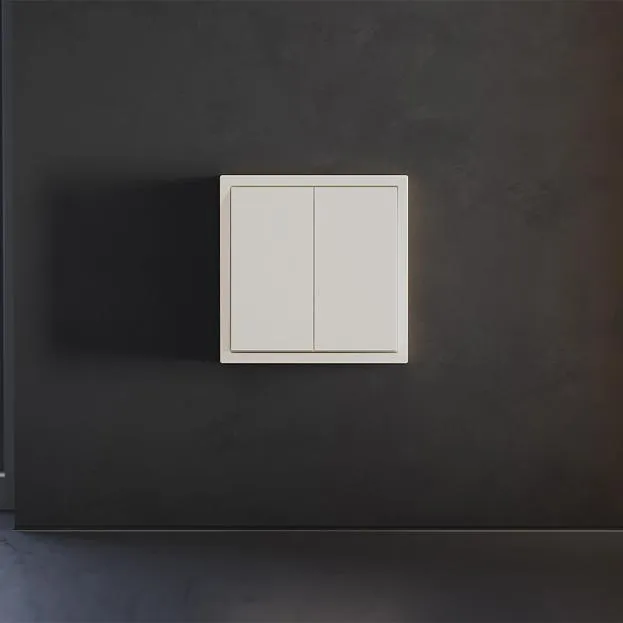 Клавиши для выключателя/переключателя двухклавишного, (хлопок) Voltum VLS000313 S70